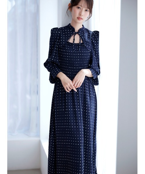 最終値下げ！！！¥9,800→¥8,600 【SNIDEL】 ワンピース SNIDEL（スナイデル） ワンピース デコルテオープンワンピース