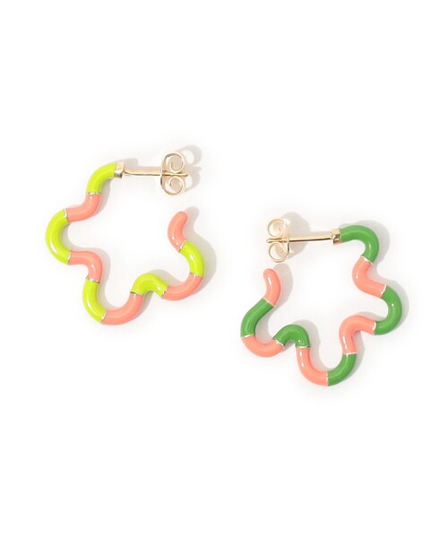 ピアス 「別注」Bea Bongiasca TWO TONE ピアス レディースの画像