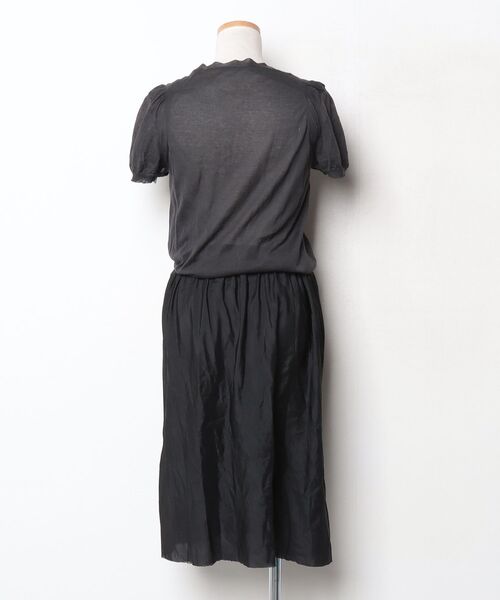 sacai（サカイ） 半袖ワンピース 2 ブラック レディース : ZOZOTOWN