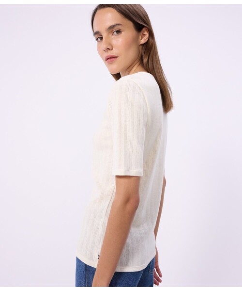 PETIT BATEAU 針抜き半袖Ｔシャツ PETIT BATEAU（プチバトー） tシャツ 半袖 針抜き半袖Tシャツ