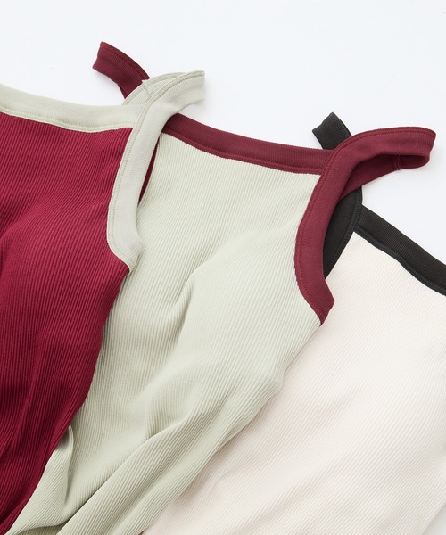 HAKUJI（ハクジ） キャミソール 「HAKUJI/ハクジ」Twist cotton bra