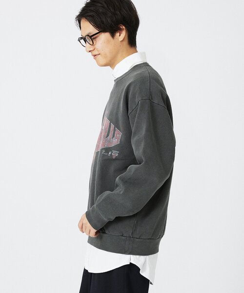 OFF THE COURT by NBA スウェットカットソー LARGE ネイビー メンズ