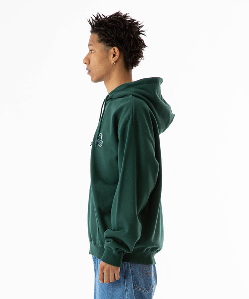 「XLARGE」 ジップアップパーカー L ブラウン メンズの画像