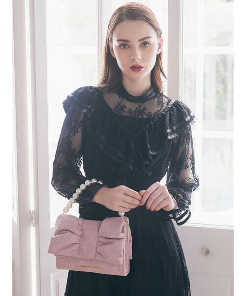 「Maison de FLEUR」 2WAYバッグ FREE ブラック レディース_画像2