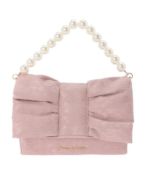「Maison de FLEUR」 2WAYバッグ FREE ブラック レディース_画像7