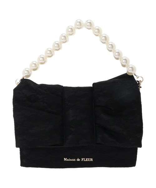 「Maison de FLEUR」 2WAYバッグ FREE ブラック レディース_画像8