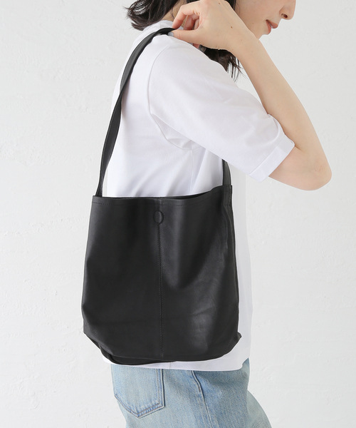 ショルダーバッグ バッグ Morphee/モルフェ CYLINDER(S size)BLACK バッグ レディースの画像