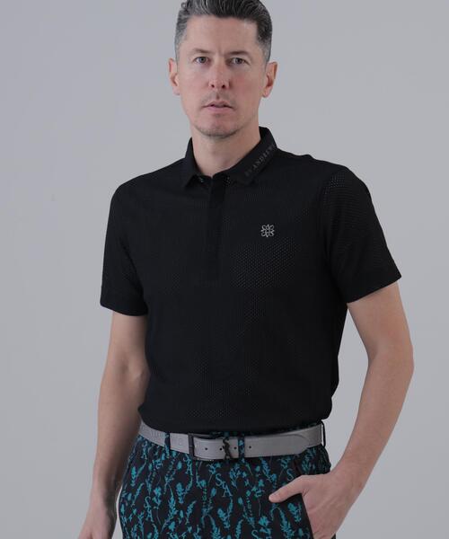 St ANDREWS ポロシャツ 半袖 「St ANDREWS」ビッグメッシュ半袖シャツ 