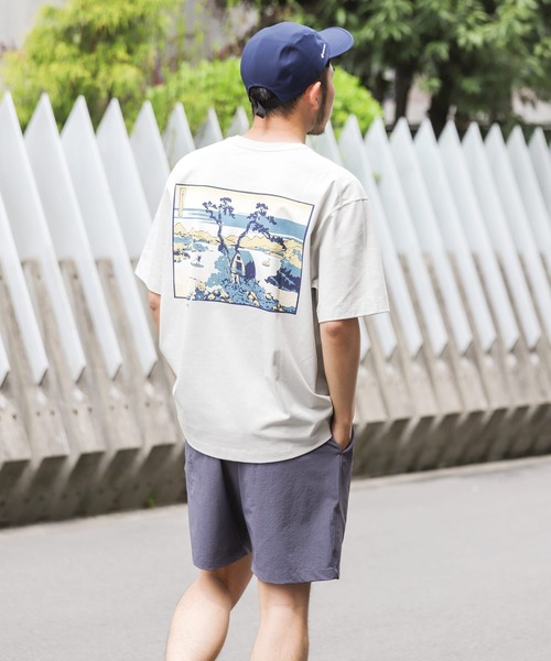 「EKAL」 半袖Tシャツ MEDIUM ライトグレー メンズ_画像3