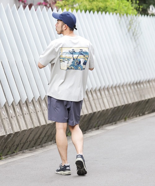 「EKAL」 半袖Tシャツ MEDIUM ライトグレー メンズ_画像5