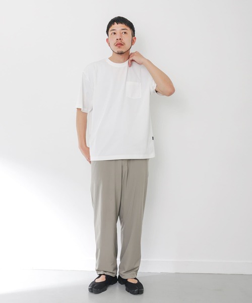 「EKAL」 半袖Tシャツ MEDIUM ライトグレー メンズ_画像8