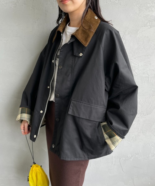 Barbour（バブアー） ジャケット 40 ブラック レディース : ZOZOTOWN