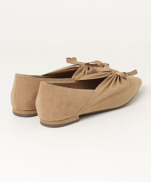 「on:nue」 フラットパンプス 24.5cm ベージュ レディース_画像2
