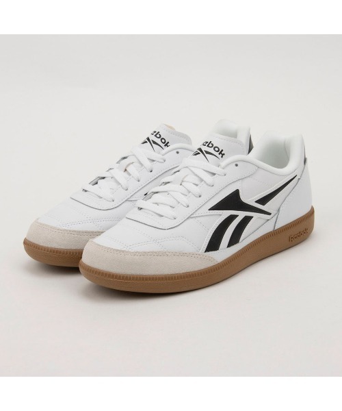 「Reebok」 ローカットスニーカー 25.0cm ホワイト×ブラック メンズ_画像4