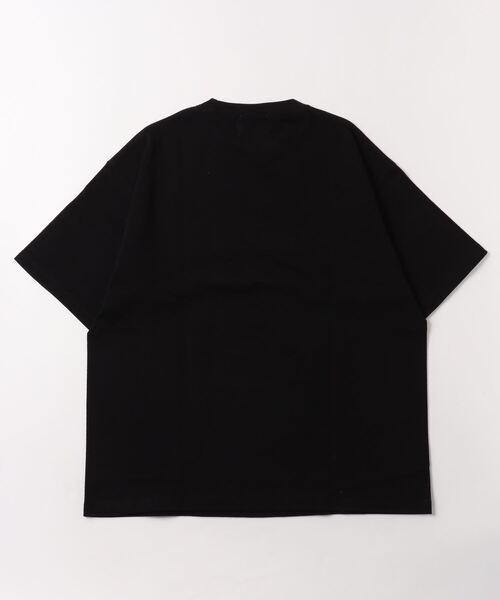 「DOUBLE STEAL」 半袖Tシャツ LARGE ブラック メンズ_画像2