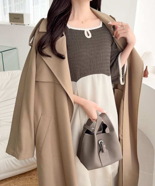 「mily bilet」 ドッキングワンピース SMALL ブラック レディース_画像8