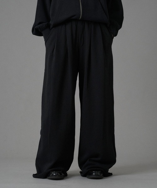 「ONCILY」 スウェットパンツ LARGE ブラック メンズ_画像2