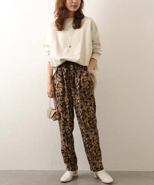 「JOURNAL STANDARD relume」 イージーパンツ FREE アイボリー レディース_画像5