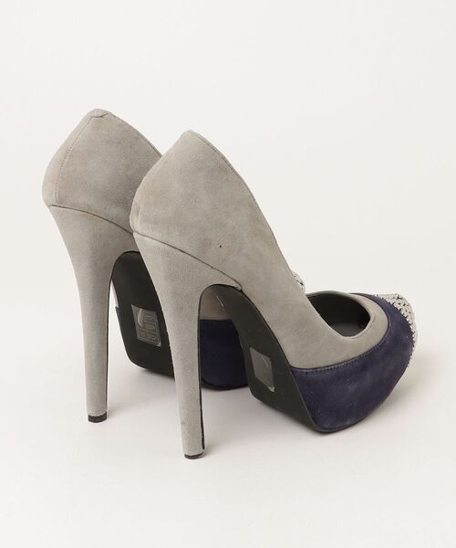 「STEVE MADDEN」 パンプス - グレー レディース_画像2