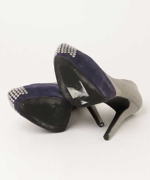 「STEVE MADDEN」 パンプス - グレー レディース_画像3