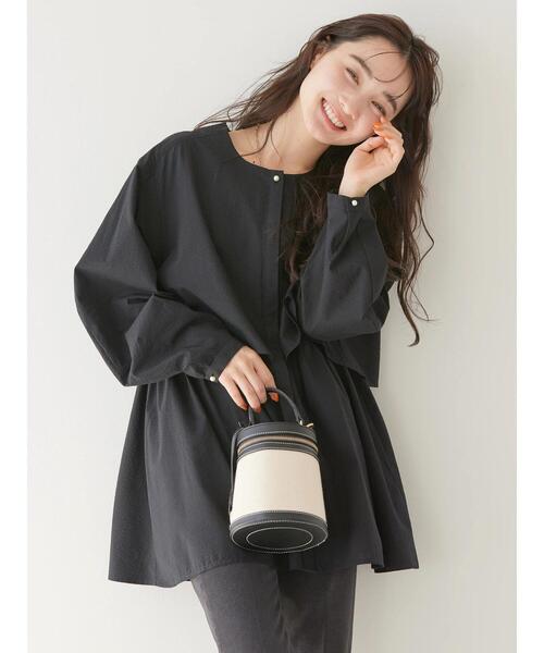 「AMERICAN HOLIC」 長袖チュニック M グレー レディース_画像3
