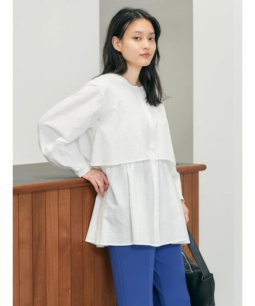 「AMERICAN HOLIC」 長袖チュニック M グレー レディース_画像6