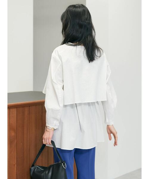 「AMERICAN HOLIC」 長袖チュニック M グレー レディース_画像8