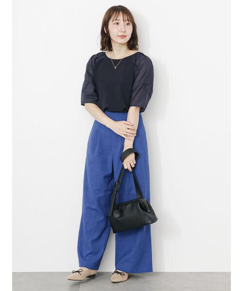 「Te chichi TERRASSE」 ショルダーバッグ F ブラック レディース_画像8