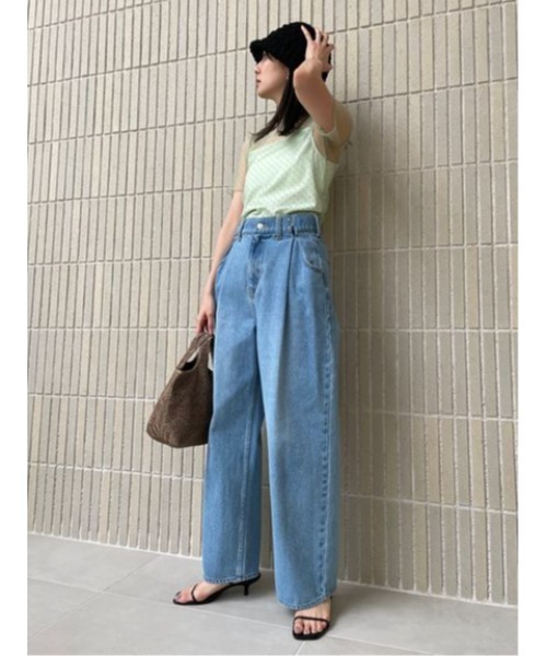 SNIDEL（スナイデル） デニムパンツ 0 ライトブルー レディース
