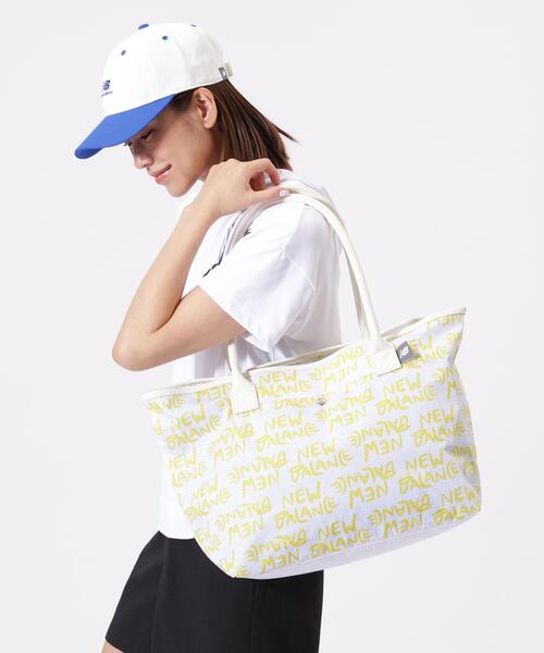 ショルダーバッグ バッグ フリーハンドロゴ柄 トートバッグ (WOMENS) レディース