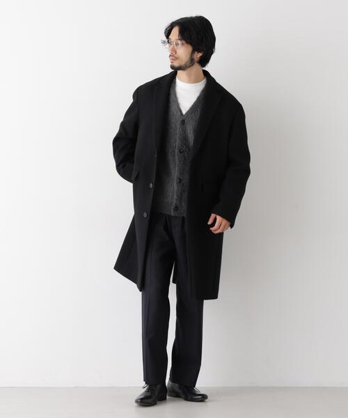 NANO universe（ナノ・ユニバース） チェスターコート コート ウール/N