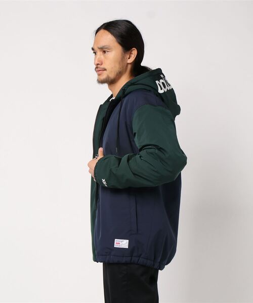 DOUBLE STEAL（ダブルスティール） ナイロンジャケット Hood Logo JKT