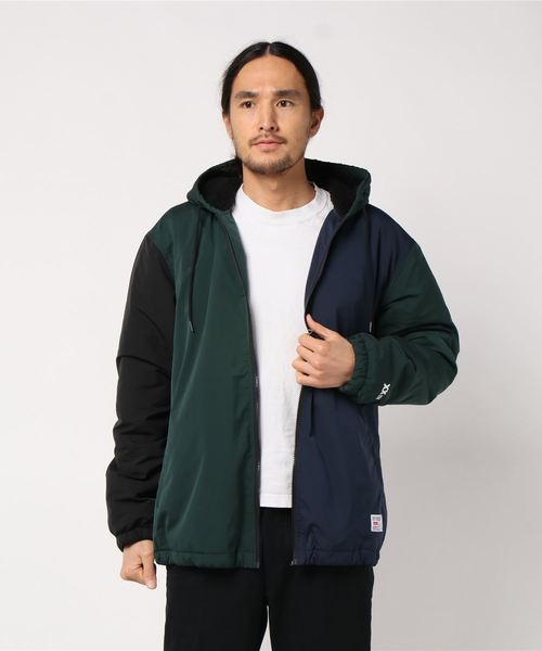 DOUBLE STEAL（ダブルスティール） ナイロンジャケット Hood Logo JKT