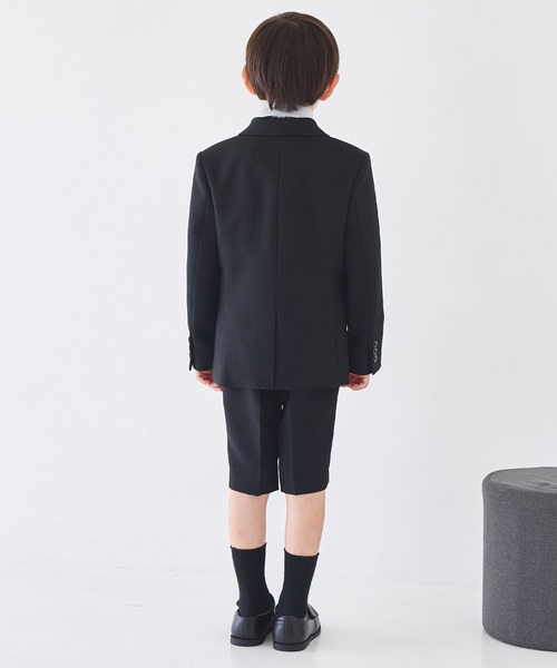 美品　卒業、入学　レジメンタルタイのベーシックスーツセット フォーマル 発表会 卒園式 入学式 レジメンタルタイのベーシック