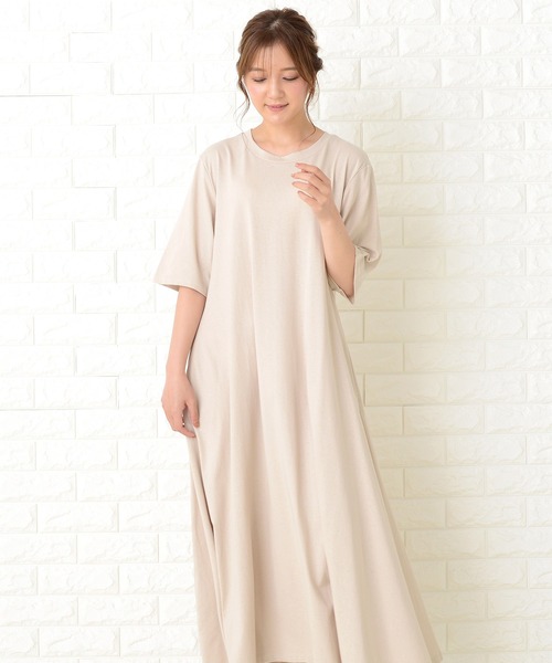 Lace Ladies（レースレディース） ワンピース 半袖 半袖ゆったりT