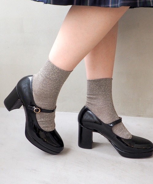 あしながおじさん パンプス 厚底ストラップパンプス 3710321