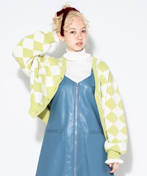 新品 Candy Stripper VVS KNIT カーディガン Candy Stripper カーディガン VVS KNIT レディース : ZOZOTOWN