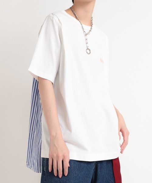 tシャツ M1902 ストライプタックＴ レディース