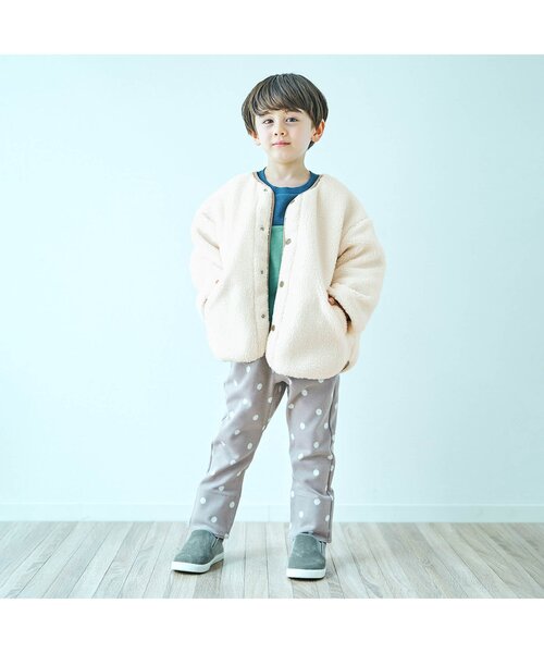 apres les cours（アプレレクール） ノーカラージャケット アウター