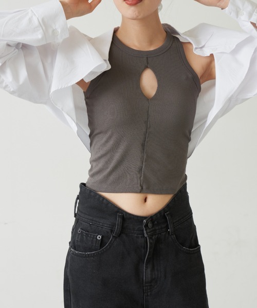 Solace シャツ ブラウス ショート丈ボレロ風シャツ : ZOZOTOWN
