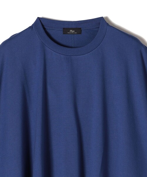 SHIPS tシャツ Primary NavyLabel:「手洗い可能」BIG Tシャツ