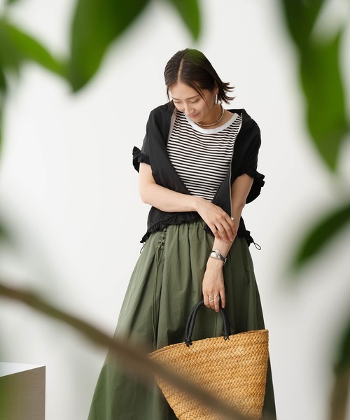 Mia ベスト ジレ フリルブルゾンジレ レディース : ZOZOTOWN Yahoo!店