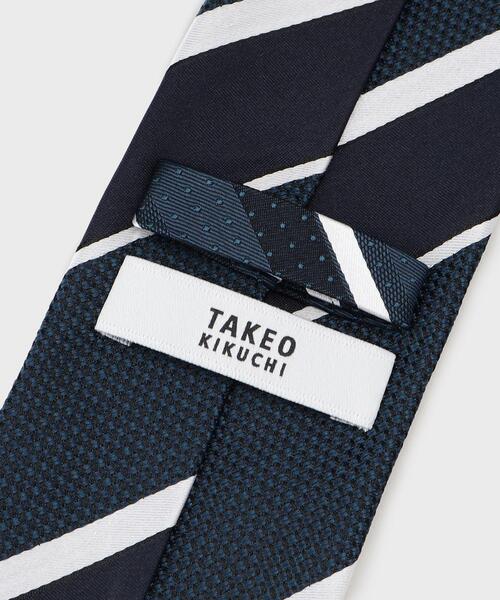 TAKEO KIKUCHI（タケオキクチ） ネクタイ ストライプネクタイ