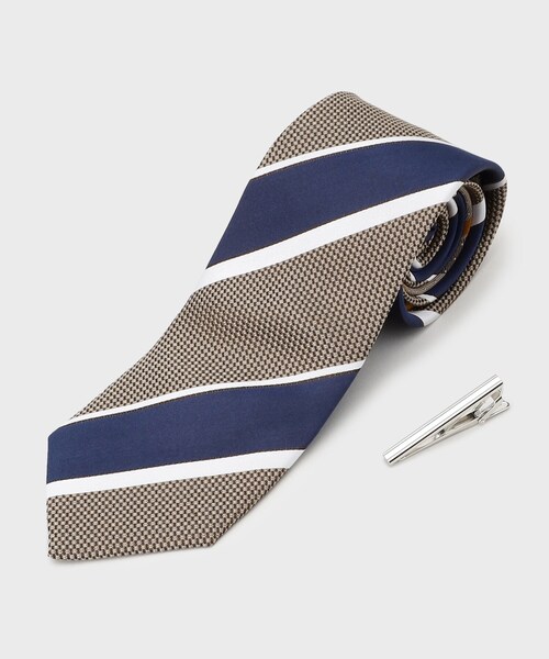 TAKEO KIKUCHI（タケオキクチ） ネクタイ ストライプネクタイ