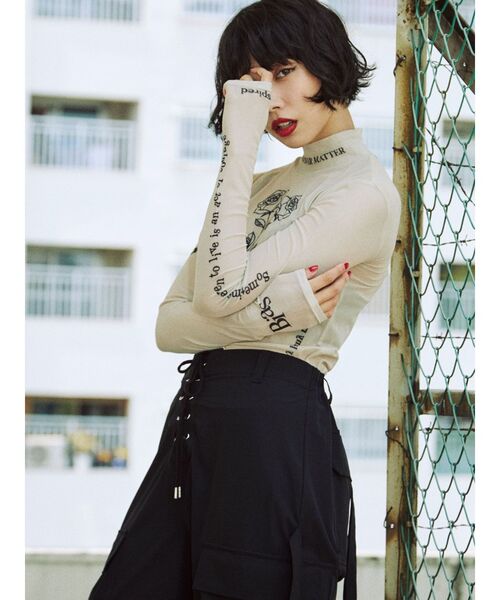 jouetie（ジュエティ） tシャツ Tシャツ tattooシアートップス