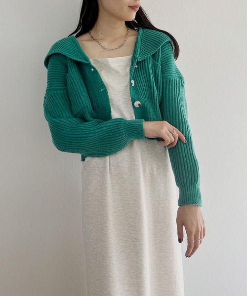 ISOOK カーディガン I-SOOK カーディガン 「ISOOK / アイスー」オーバーサイズニット