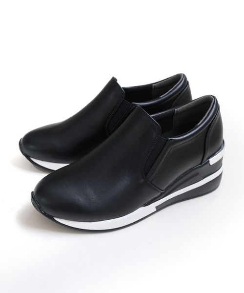 AmiAmi（アミアミ） スリッポン 厚底ウェッジソールスリッポン