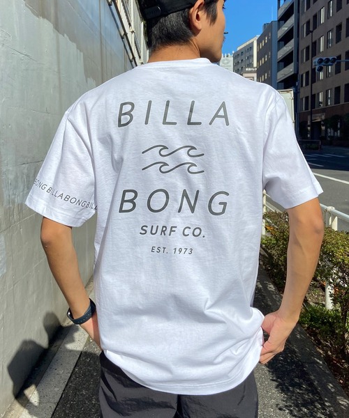 BILLABONG（ビラボン） tシャツ ロゴT 半袖Tee バックプリントTシャツ