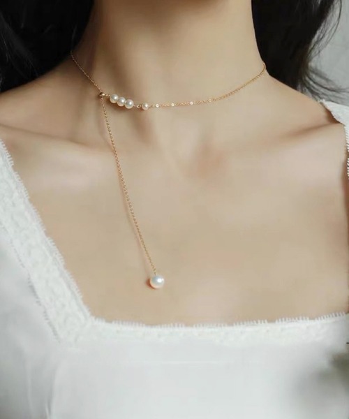 Lace Ladies（レースレディース） ネックレス ソリッド パール