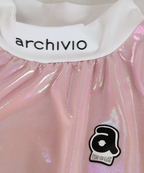 archivio（アルチビオ） tシャツ 「LADIES」ホログラム半袖プル